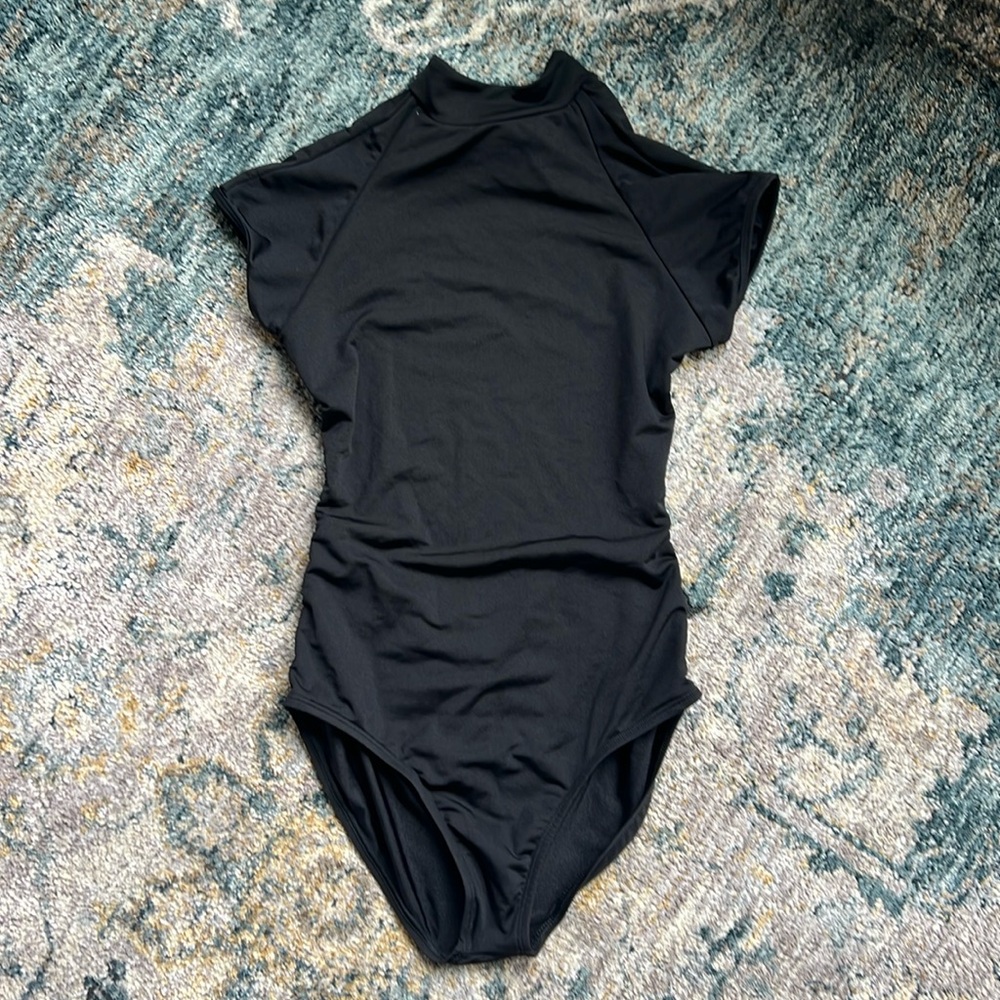 Mock Neck Dance Leotard